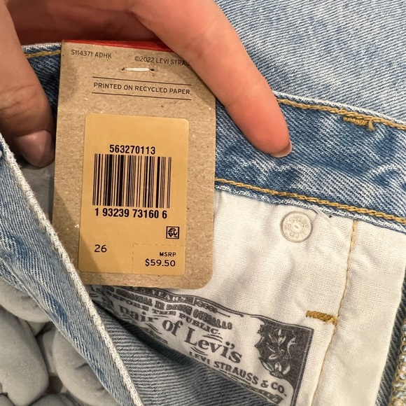 501 shorts 26 new with tags - Picture 3 of 5